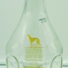 COLLECTIBLE EMPTY CLEAR GLASS LIQUOR BOTTLE LANDY VSOP COGNAC FRANCE 750ML