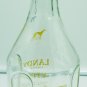 COLLECTIBLE EMPTY CLEAR GLASS LIQUOR BOTTLE LANDY VSOP COGNAC FRANCE 750ML