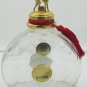 COLLECTIBLE EMPTY CLEAR GLASS LIQUOR BOTTLE ROUND LANDY XO COGNAC FRANCE 750ML