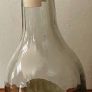 COLLECTIBLE EMPTY CLEAR GLASS LIQUOR BOTTLE PAINTED MONKEY TEQUILA MEXICO