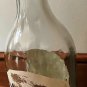 COLLECTIBLE EMPTY CLEAR GLASS LIQUOR BOTTLE PAINTED MONKEY TEQUILA MEXICO