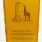 COLLECTIBLE EMPTY CLEAR GLASS LIQUOR BOTTLE & HOLDER GLENMORANGIE WHISKEY SCOTISH