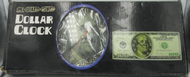 DECORATIVE BATTERY OPERATED MANTEL DESK SHELF CLOCK 100 DOLLAR nmb