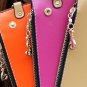 Neon Envelop Clutch with Seahorse Zipper (Pink)