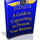 A Gulde to copywriting to promote your business
