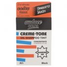 Audace Color, Creame Tone, Oil Shampoo Tint. Hair Color Black. 12ml..,