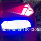 DHL Free Shipping Red 36W CCFL LED UV Gel Nail Art Lamp Nail Dryer Curing Light Professional  Salon