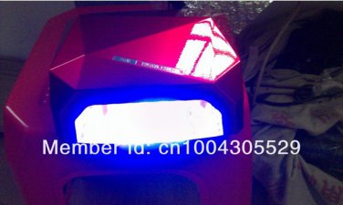 DHL Free Shipping Red 36W CCFL LED UV Gel Nail Art Lamp Nail Dryer Curing Light Professional  Salon
