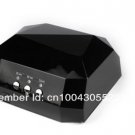 DHL Free Shipping Black 36W CCFL LED UV Gel Nail Art Lamp Nail Dryer Curing Portahle Home / Salon
