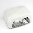 White Professional 12W CCFL LED UV Nail art phototherapy Lamp Nail Dryer Curing Light Home / Salon