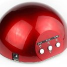 DHL Free Shipping Red 15W CCFL LED UV Gel Nail Art Lamp Nail Dryer Curing equal as 36W UV Lamp