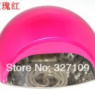 DHL Free shipping Rose 12W CCFL LED UV Gel Nail Art Lamp Portable Nail Dryer Curing Home/Salon