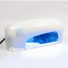 White 9W Portable Nail art Lamp UV Curing Light Nail Dryer Machine UV Lamp Home / Salon