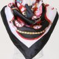 5 PCS NEW Womens Wagon Print Big Square Silk-like Satin Scarf Wrap Muffler 90*90cm