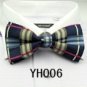 5 PCS MEN'S/BOY'S SHINY SATIN FINISH PRE-TIED PATTERNED FASHION BOW TIES
