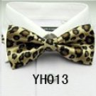 5 PCS MENS  LEOPARD ANIMAL PRINT BOW TIE