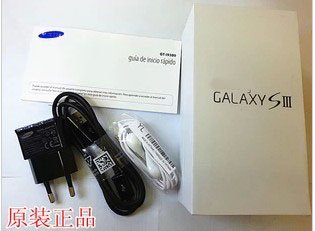 US version mobile phone Packing box For Samsung Galaxy S3 i9300 box with Accessories free shipping