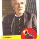 Thomas Edison - Inventor 2009 Topps Heritage Card # 41