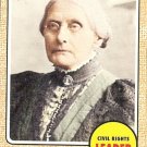 Susan B. Anthony - Civil Rights Leader 2009 Topps Heritage Card # 56