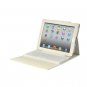 White iPad 2/3 Case with Spillproof Bluetooth Keyboard
