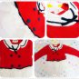 J4 Baby Girl Cotton Ruffle Party Formal Outfit Dress 6-12-18-24-36 Months