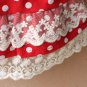 J6 Baby Girl Cotton Dots Lace Ruffle Outfit Jacets Coats 6-12-18-24-36 Months