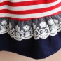 D4 Baby Girl Cotton Ruffle Party Formal Outfit Dress  6-12-18-24-36 Months