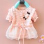 J5 Baby Girl Cotton Ruffle Flower Party Formal Outfit Cardigan 6-12-18-24-36 Months