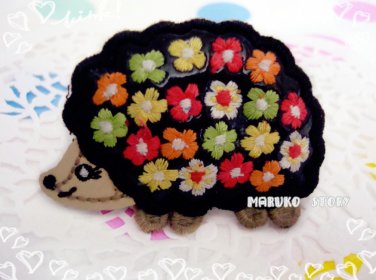 AC1 Hedgehog / Baby/Kids Adorable Animal Style Hair Bow & Clips Hair Accessories