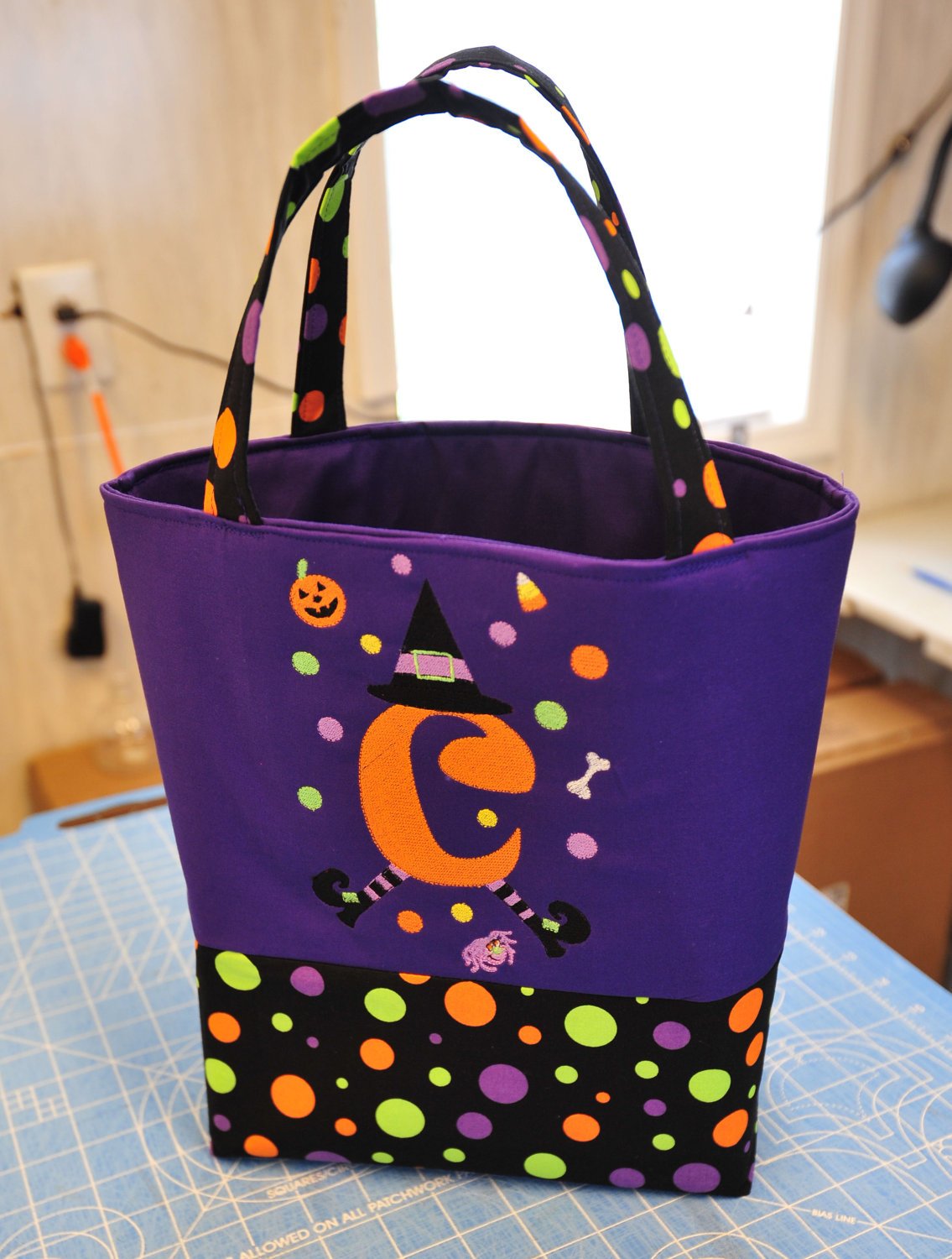 Personalized Halloween Trick or Treat Bag