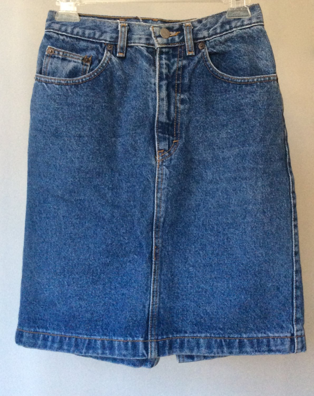 Authentic Vintage CALVIN KLEIN 5 Pocket Straight Denim Skirt