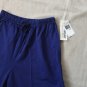 Blue French Terry Drawstring Sport Shorts Side Pockets NYL New York Laundry Avalon Beach Sportswear