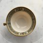 Morgan Belleek Orient Tea Cup & Saucer Set Hand Painted Raised Fruit Vintage Fine China