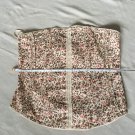 Unique Bustier Style Cottagecore Punk Floral Print Top Unique Bustier Style Cottagecore Punk Floral Print Top