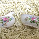 Vintage English Garden Sugar Bowl Creamer Pink Rose Royal Albert Porcelain Tea Set