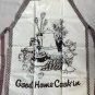 Kitchen Apron Mid-Century Modern Design Handscreened Cotton with PVC Coating