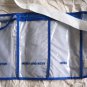 80s Vintage Beach Bum Bag Towel Carry All Multi Pockets for Cassette Tape Sunscreen