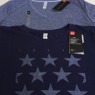 Womens Under Armour Workout Bundle Leggings Blue T-Shirt Tops Womens Under Armour Workout Bundle Leggings Blue T-Shirt Tops
