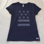 Womens Under Armour Workout Bundle Leggings Blue T-Shirt Tops