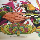 1972 Colorful Circus Poster Ringling Brothers