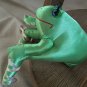 Satin Ballerina Frog Shelf Sitting Soft Sculpture Doll Toy Vintage Russ Berrie