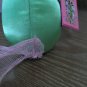 Satin Ballerina Frog Shelf Sitting Soft Sculpture Doll Toy Vintage Russ Berrie