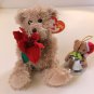 Random Christmas Lot Teddy Bear Poinsettia Beanies Vtg Lightbulbs TV Shows Country Music Santa Hat