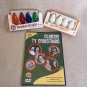 Random Christmas Lot Teddy Bear Poinsettia Beanies Vtg Lightbulbs TV Shows Country Music Santa Hat
