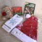 Random Christmas Lot Teddy Bear Poinsettia Beanies Vtg Lightbulbs TV Shows Country Music Santa Hat