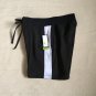 Tek Gear Athletic Shorts with Pockets Black White Stripe Small