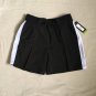 Tek Gear Athletic Shorts with Pockets Black White Stripe Small