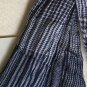 Plaid Scarf Wrap Accessory Wool Blend Fringe Detail Unisex Zara NEW