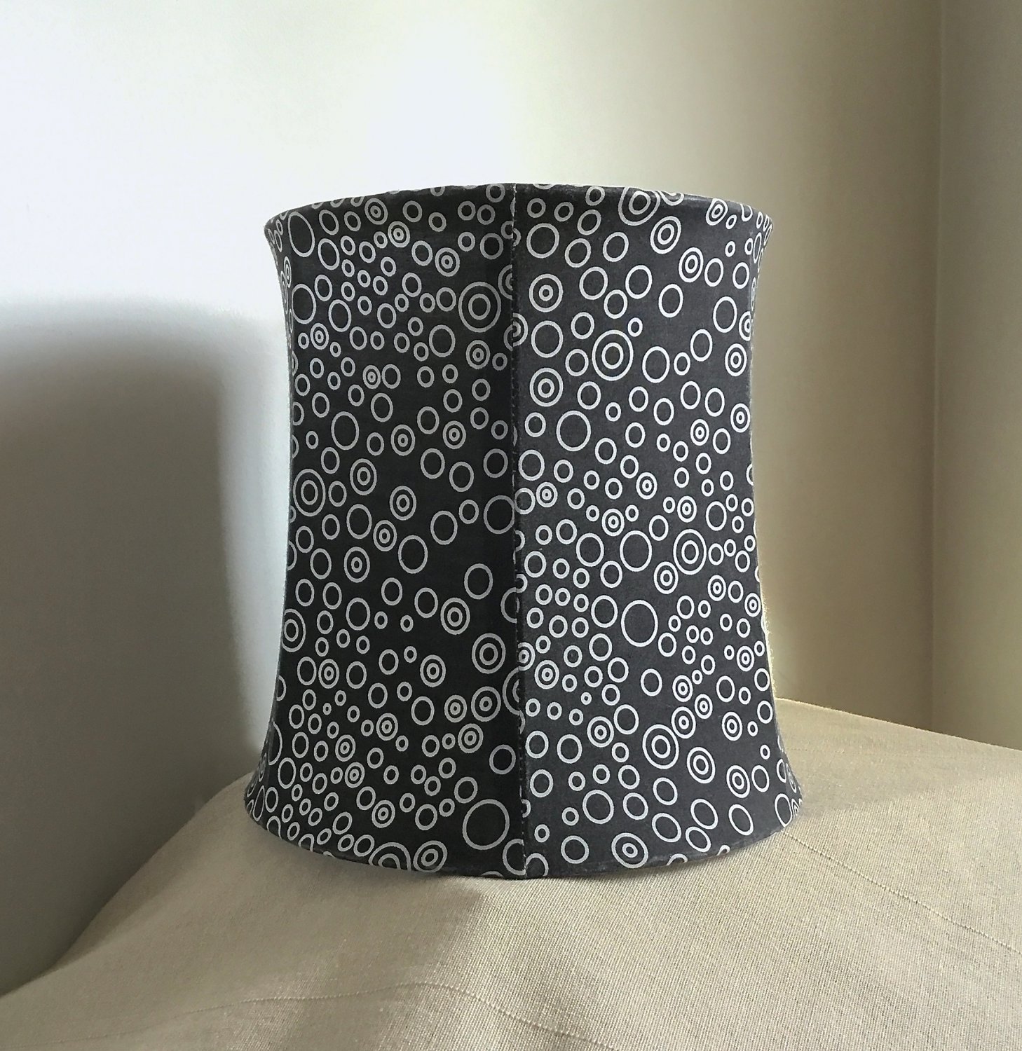 Printed Lampshade Mid-Century Modern Vibe