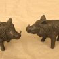 Wild Boar Key Ring Wild Animal Forest Creature Vtg New Keyring